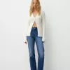 Relaxed straight-fit high-waist jeans Relaxed straight-fit high-waist jeans