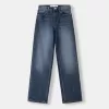 Relaxed straight-fit high-waist jeans Relaxed straight-fit high-waist jeans