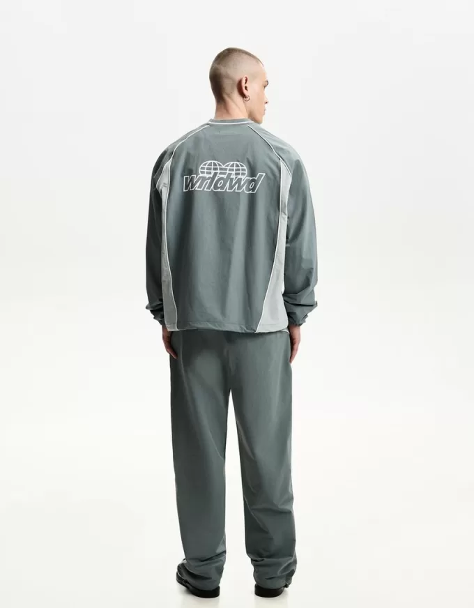 Retro sporty long sleeve technical T-shirt Retro sporty long sleeve technical T-shirt