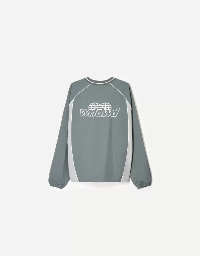 Retro sporty long sleeve technical T-shirt Retro sporty long sleeve technical T-shirt