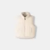Reversible faux shearling vest Reversible faux shearling vest