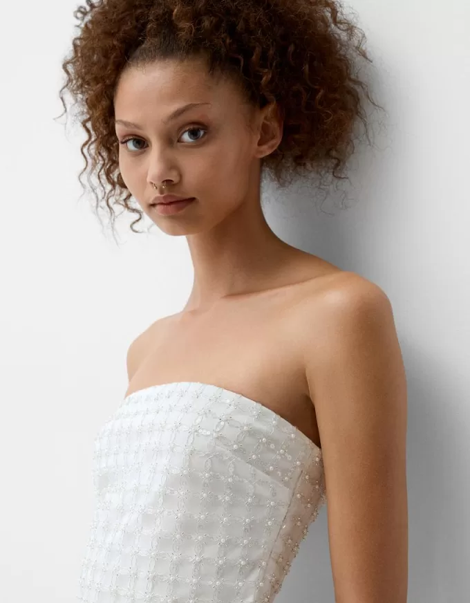 Rhinestone bandeau top Rhinestone bandeau top