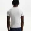 Ribbed short sleeve T-shirt Ribbed short sleeve T-shirt