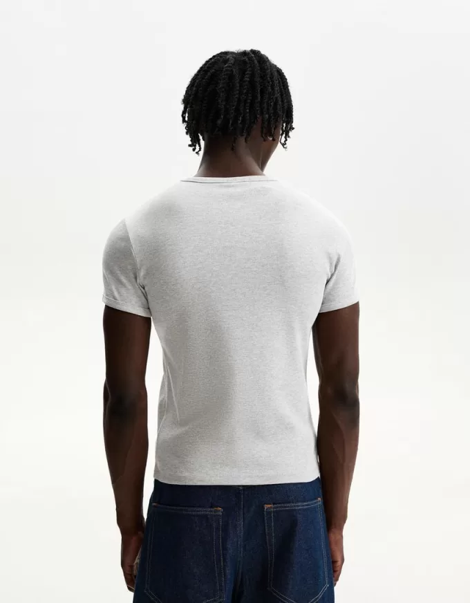 Ribbed short sleeve T-shirt Ribbed short sleeve T-shirt