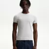 Ribbed short sleeve T-shirt Ribbed short sleeve T-shirt