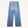 Ripped wide-leg ’90s jeans Ripped wide-leg ’90s jeans