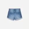 Roll-up denim shorts Roll-up denim shorts