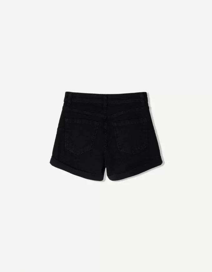 Roll-up denim shorts Roll-up denim shorts