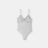 Ruffled bodysuit with straps Ruffled bodysuit with straps