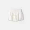 Ruffled mini skirt with elastic waist Ruffled mini skirt with elastic waist