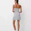 Ruffled off-the-shoulder mini dress Ruffled off-the-shoulder mini dress