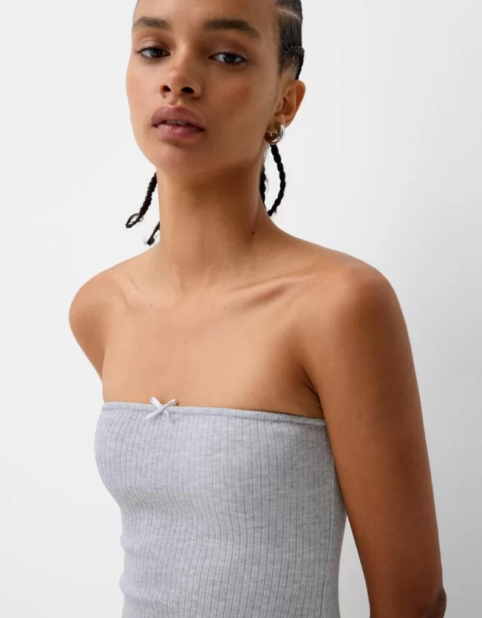 Ruffled off-the-shoulder mini dress Ruffled off-the-shoulder mini dress