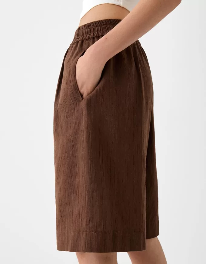 Rustic cotton Bermuda shorts Rustic cotton Bermuda shorts