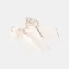 Satin-finish hair clip with bow Satin-finish hair clip with bow