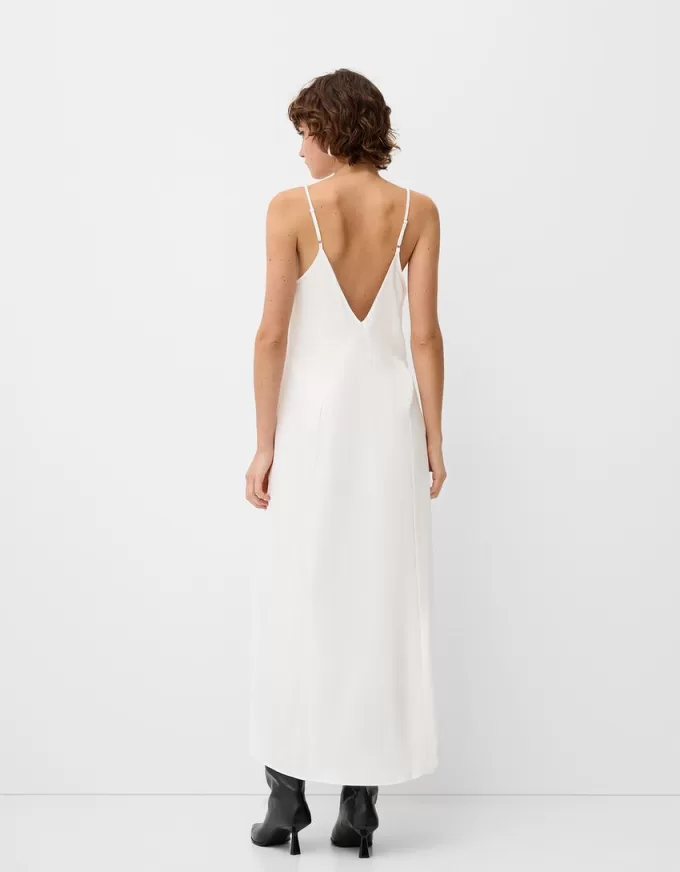 Satin lace midi dress Satin lace midi dress