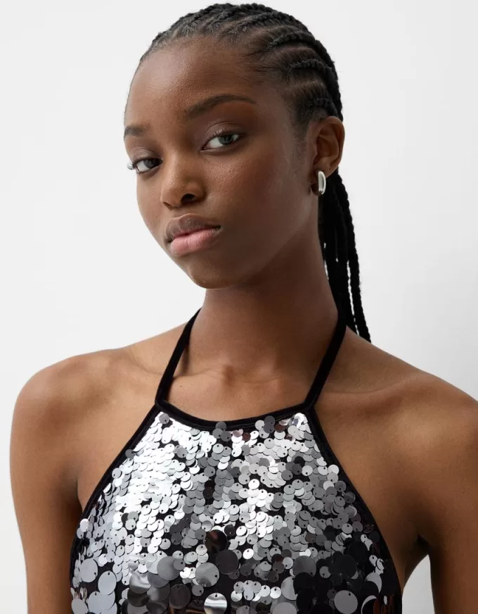 Sequin mini dress Sequin mini dress