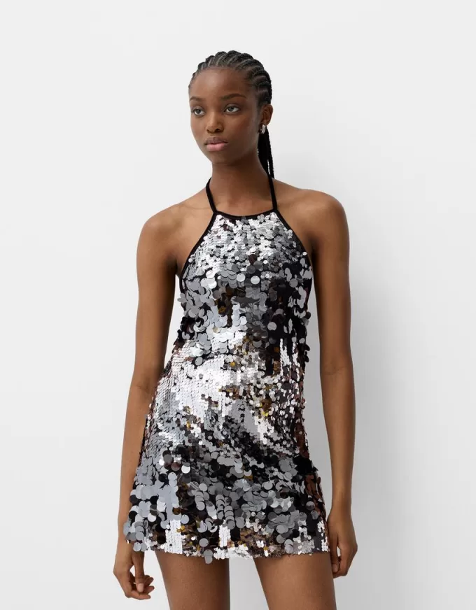 Sequin mini dress Sequin mini dress