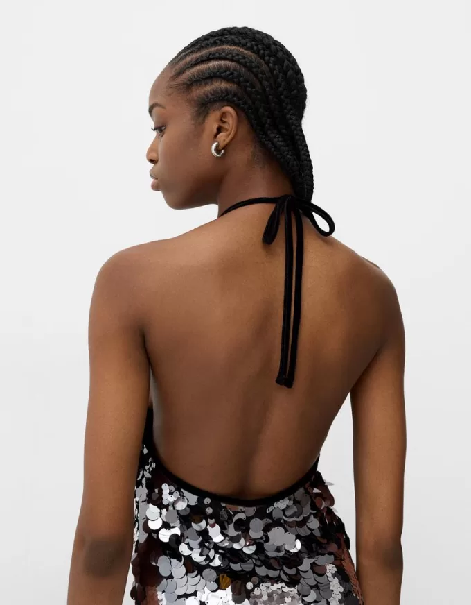 Sequin mini dress Sequin mini dress