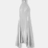 Sequined halter neck midi dress Sequined halter neck midi dress