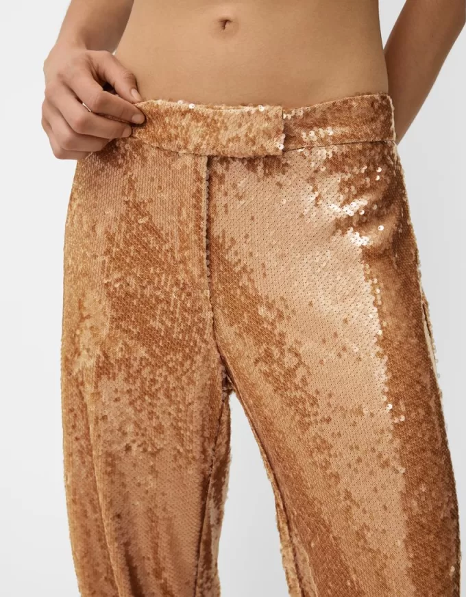 Sequined pants Sequined pants