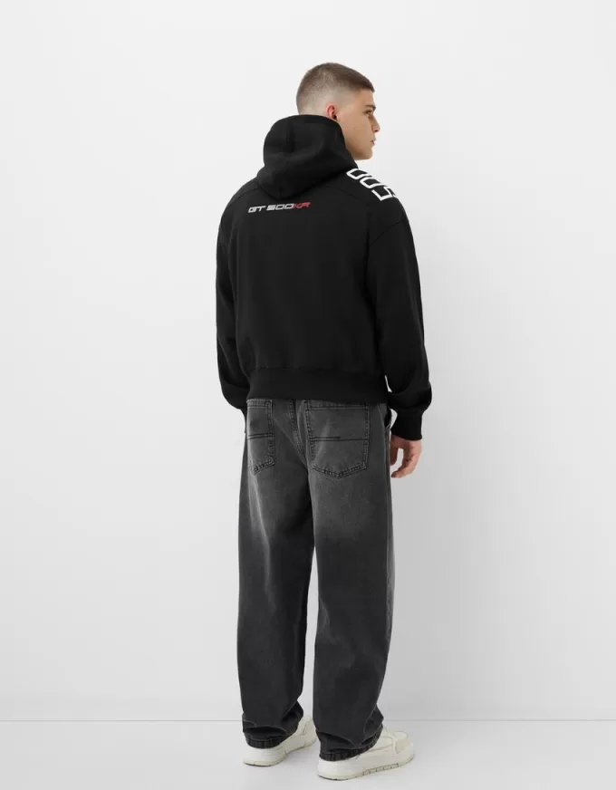 Shelby GT 500KR boxy fit hooded sweatshirt Shelby GT 500KR boxy fit hooded sweatshirt