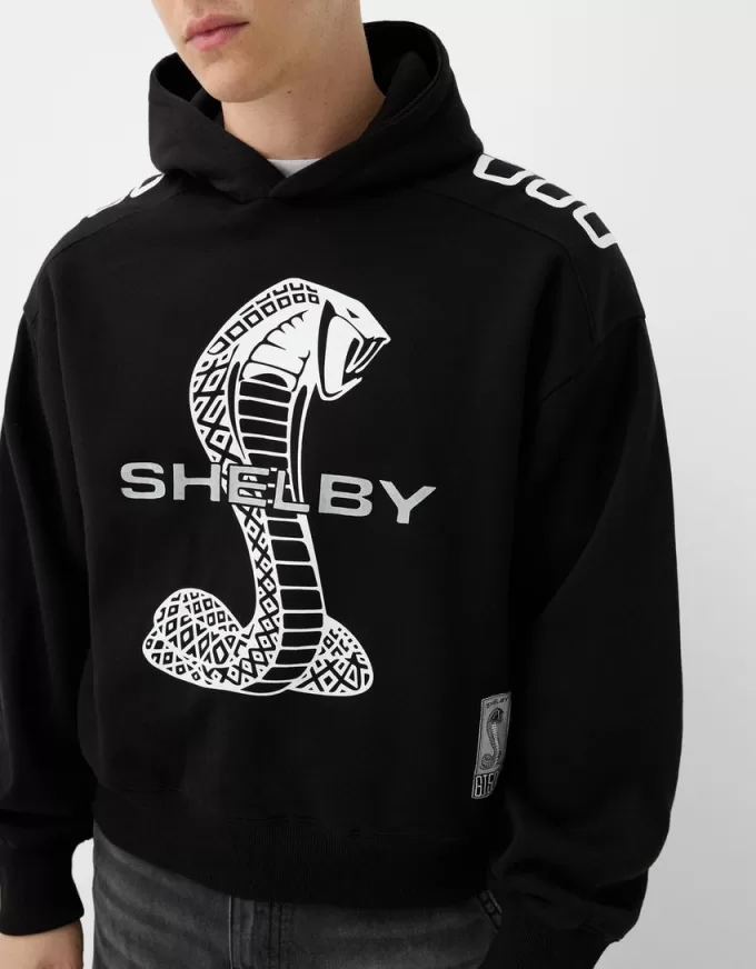 Shelby GT 500KR boxy fit hooded sweatshirt Shelby GT 500KR boxy fit hooded sweatshirt