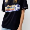 Short sleeve Captain Tsubasa sporty T-shirt Short sleeve Captain Tsubasa sporty T-shirt