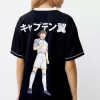 Short sleeve Captain Tsubasa sporty T-shirt Short sleeve Captain Tsubasa sporty T-shirt