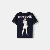Short sleeve Captain Tsubasa sporty T-shirt Short sleeve Captain Tsubasa sporty T-shirt