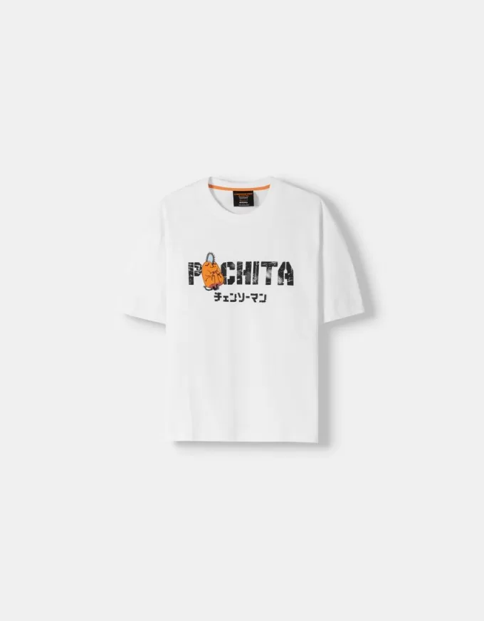 Short sleeve Chainsaw Man print T-shirt Short sleeve Chainsaw Man print T-shirt