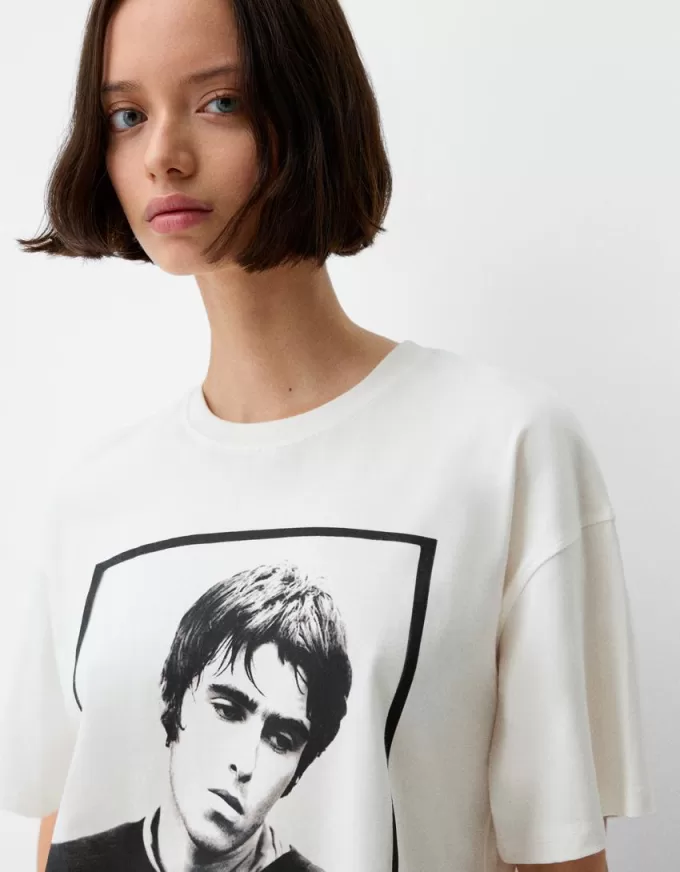 Short sleeve Liam Gallagher T-shirt Short sleeve Liam Gallagher T-shirt