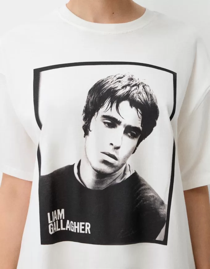 Short sleeve Liam Gallagher T-shirt Short sleeve Liam Gallagher T-shirt