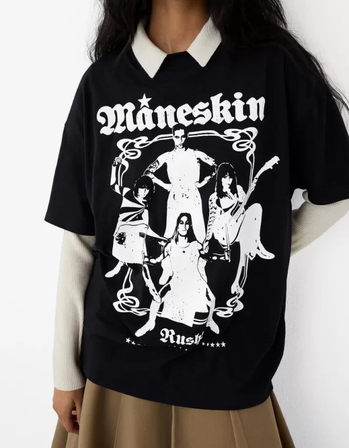 Short sleeve Måneskin T-shirt Short sleeve Måneskin T-shirt