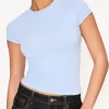 Short sleeve T-shirt with a scoop neck Short sleeve T-shirt with a scoop neck