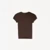 Short sleeve T-shirt with a scoop neck Short sleeve T-shirt with a scoop neck
