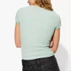 Short sleeve T-shirt with a scoop neck Short sleeve T-shirt with a scoop neck