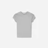 Short sleeve T-shirt with a scoop neck Short sleeve T-shirt with a scoop neck