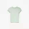 Short sleeve T-shirt with a scoop neck Short sleeve T-shirt with a scoop neck