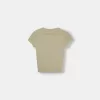 Short sleeve T-shirt with a scoop neck Short sleeve T-shirt with a scoop neck