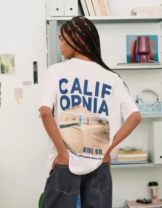 Short sleeve T-shirt with print