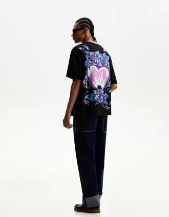 Short sleeve T-shirt with print