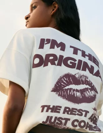 Short sleeve T-shirt with print