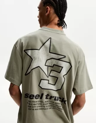 Short sleeve T-shirt with print