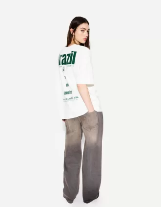 Short sleeve T-shirt with print