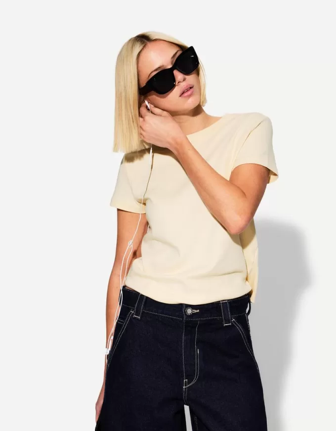 Short sleeve heavy cotton T-shirt Short sleeve heavy cotton T-shirt