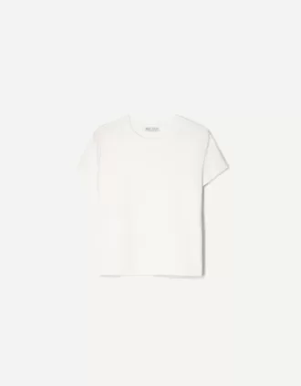 Short sleeve heavy cotton T-shirt