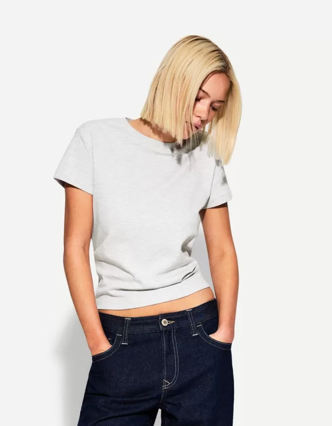 Short sleeve heavy cotton T-shirt Short sleeve heavy cotton T-shirt