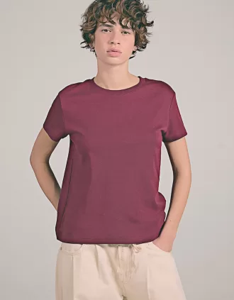 Short sleeve heavy cotton T-shirt