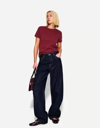 Short sleeve heavy cotton T-shirt