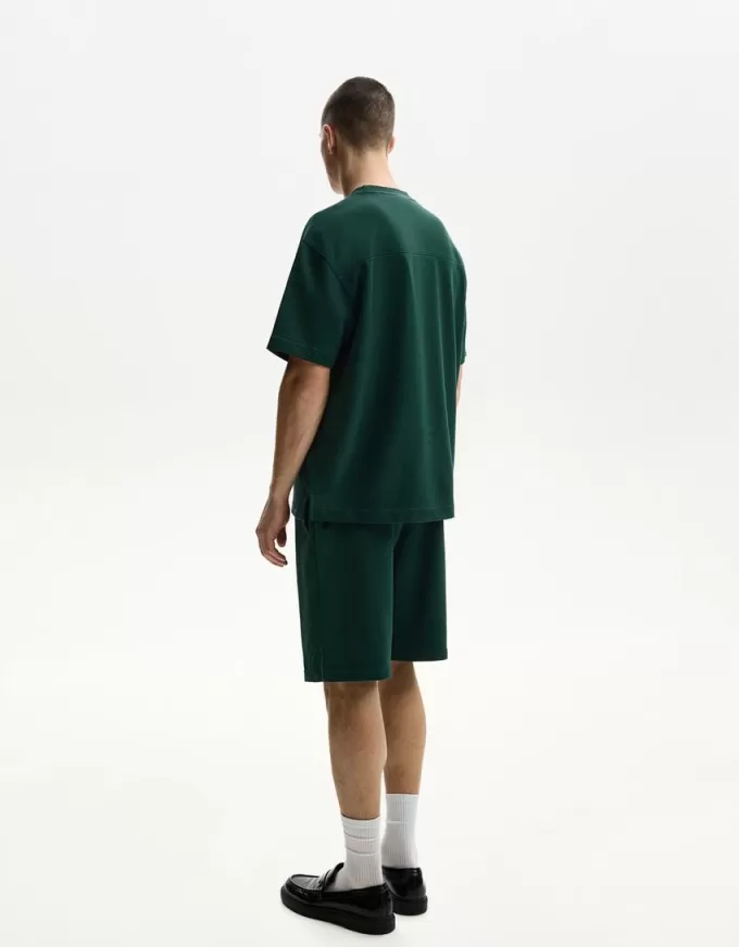 Short sleeve plush T-shirt Short sleeve plush T-shirt